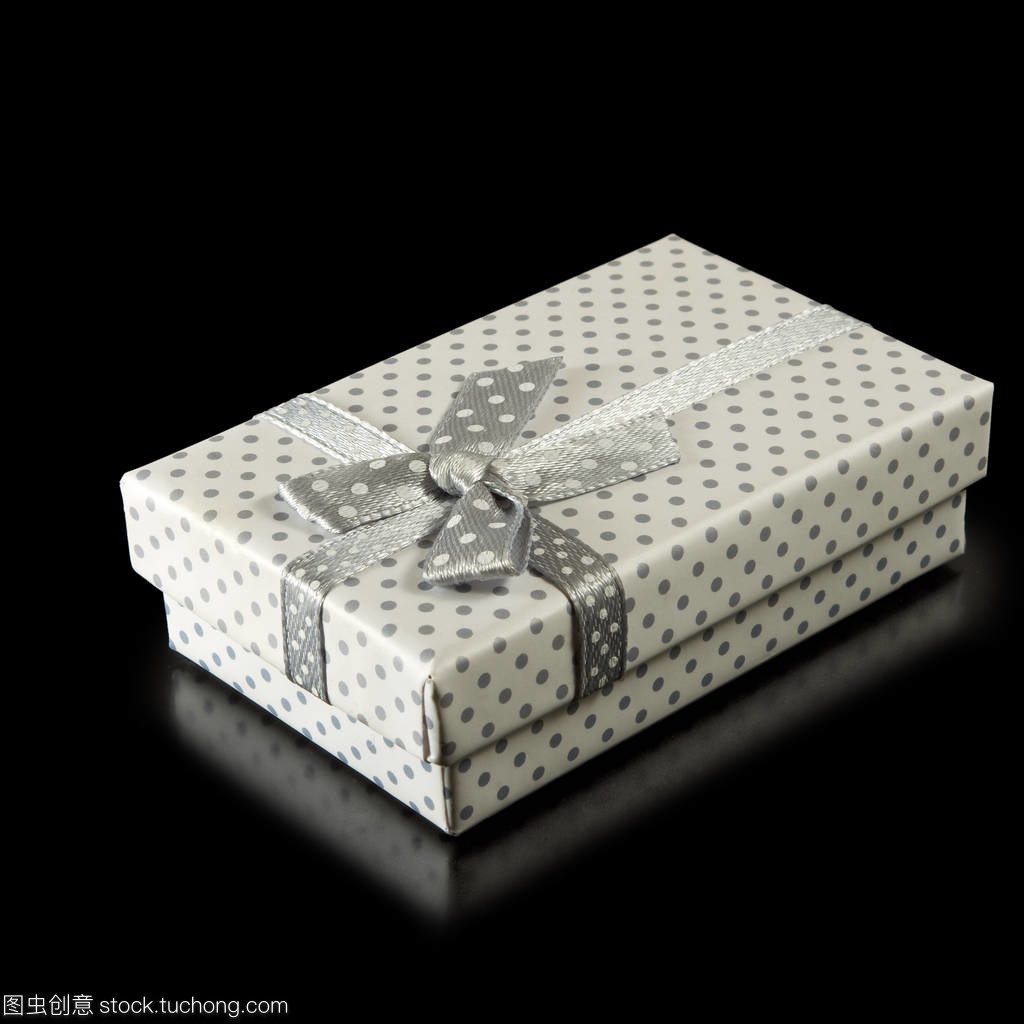 禮贈(zèng)之心 一個(gè)禮品盒的精致特寫